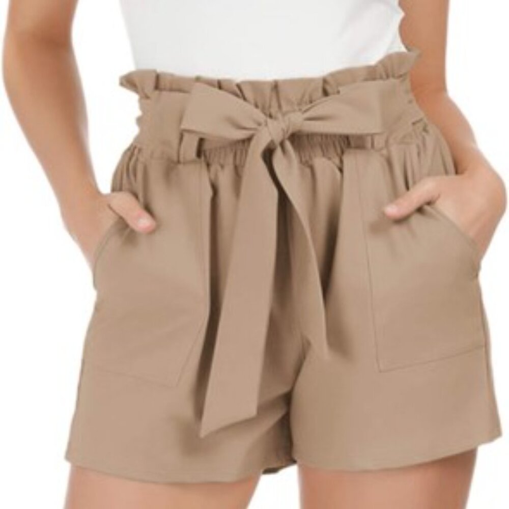 Ruffle Waist Shorts - Picture 5 of 8